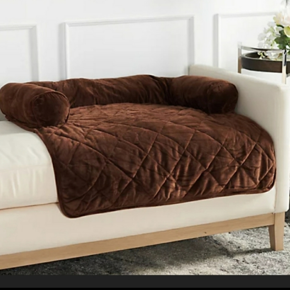 Burrow Bud Brown Pet Bed 35 x 35 nwt